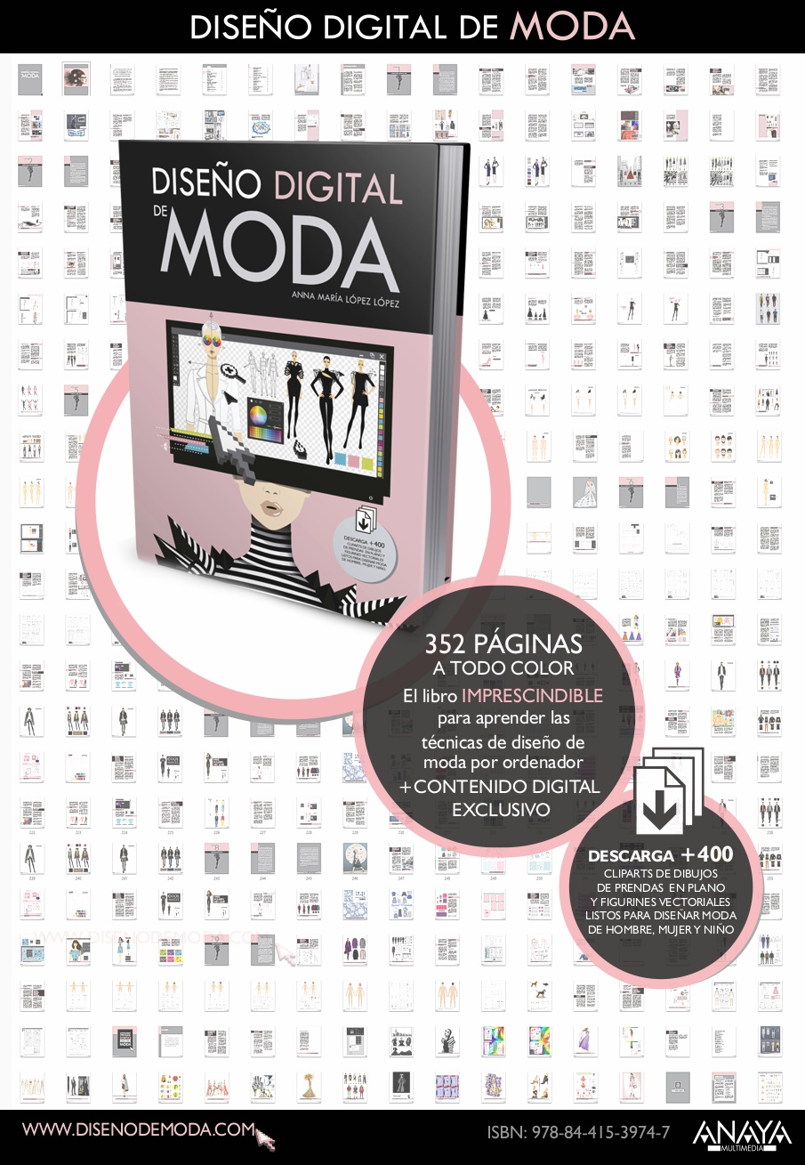 Ficha Técnica Libro Diseño Digital de MODA