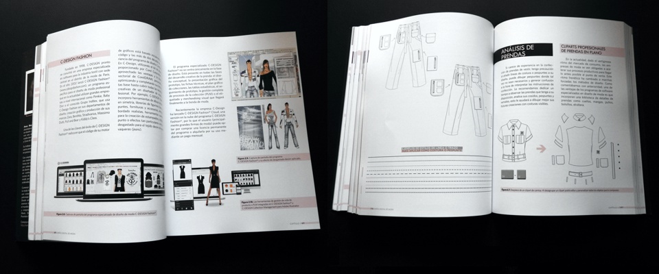 Páginas del libro Diseño Digital de Moda